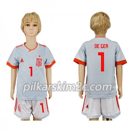 Koszulka Hiszpania De Gea 1 Dziecięca Precz Mistrzostwa Świata 2018 - Koszulki Piłkarskie